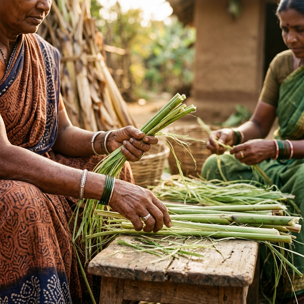 Post-Harvest Agricultural Stems
